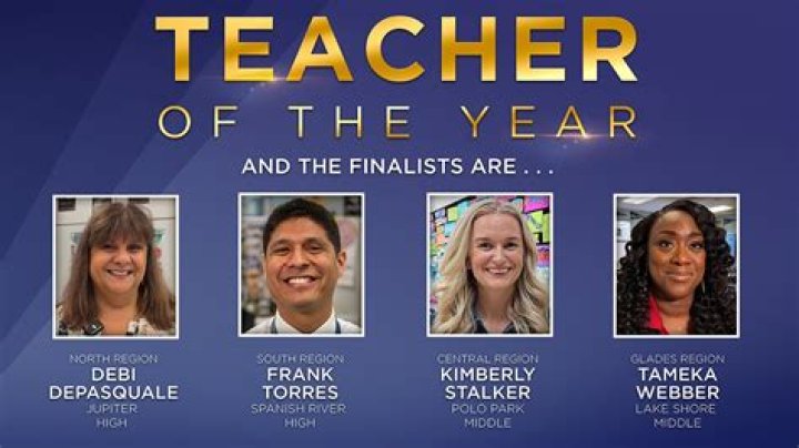 Teacher of the Year finalist Monica Weaver Linnen from Carvers Bay Middle