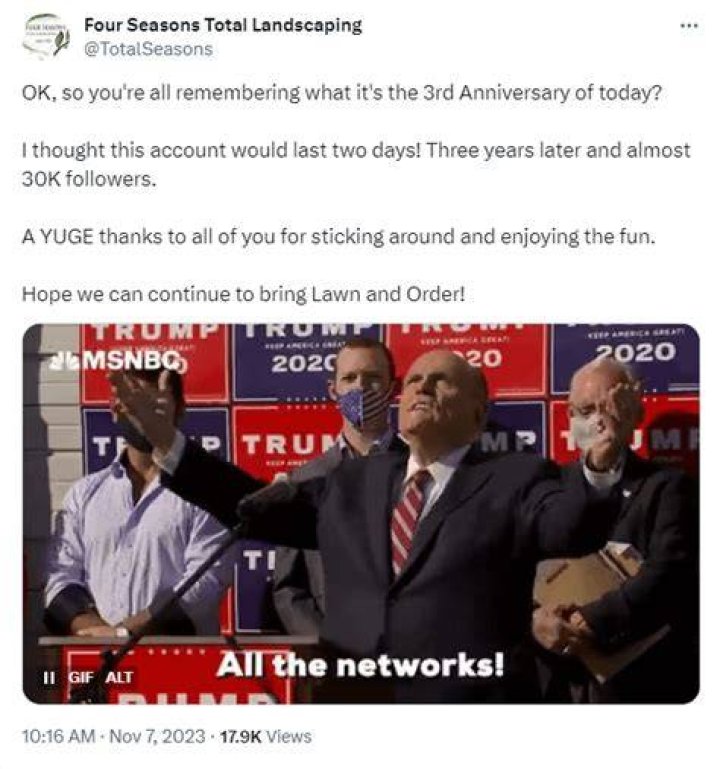 The best memes about Trump's Four Seasons Total Landscaping press conference