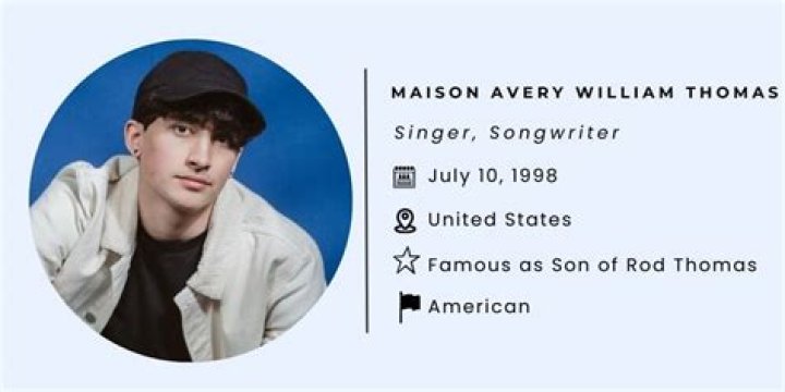 The life of Rob Thomas son Maison Avery William Thomas