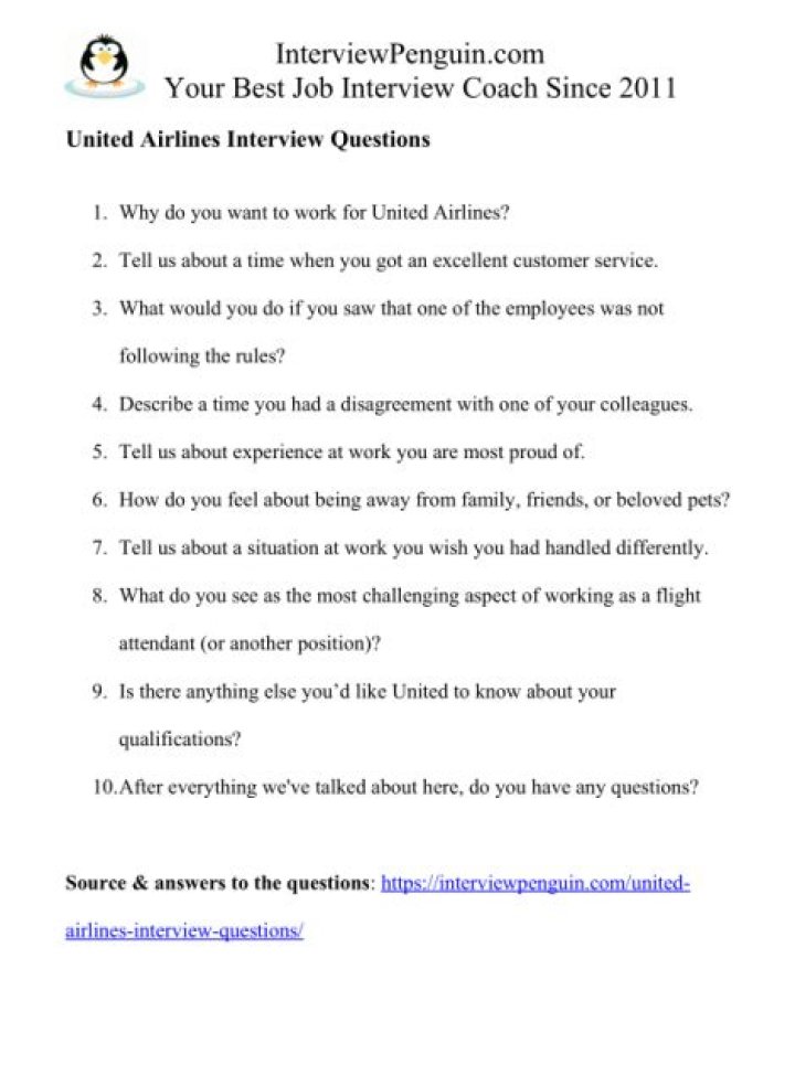 the southwest airlines interview question tips