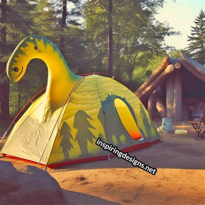 These 3D Dinosaur Shaped Camping Tents Are perfect For Camping With