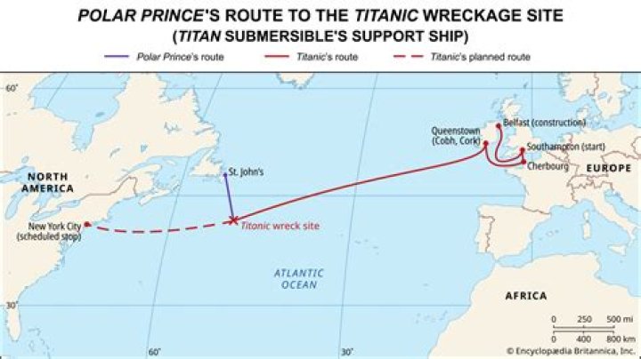 Titan submersible: timeline of vessels voyage