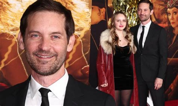 Tobey Maguire brings his daughter Ruby, 16, to the LA premiere of his
