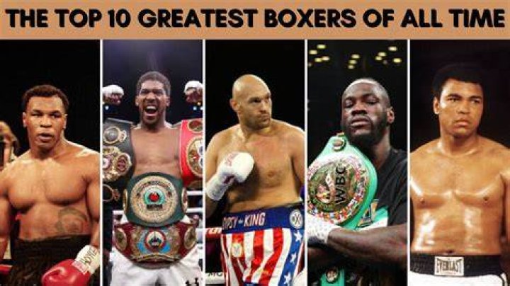 Top 10 Greatest Boxers Of All Time Updated List 2020