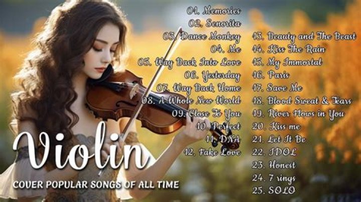 Top 30 Violin Covers of Popular Songs 2021 - Best Instrumental Music For Work, Study, Sleep - violin cover rock songs