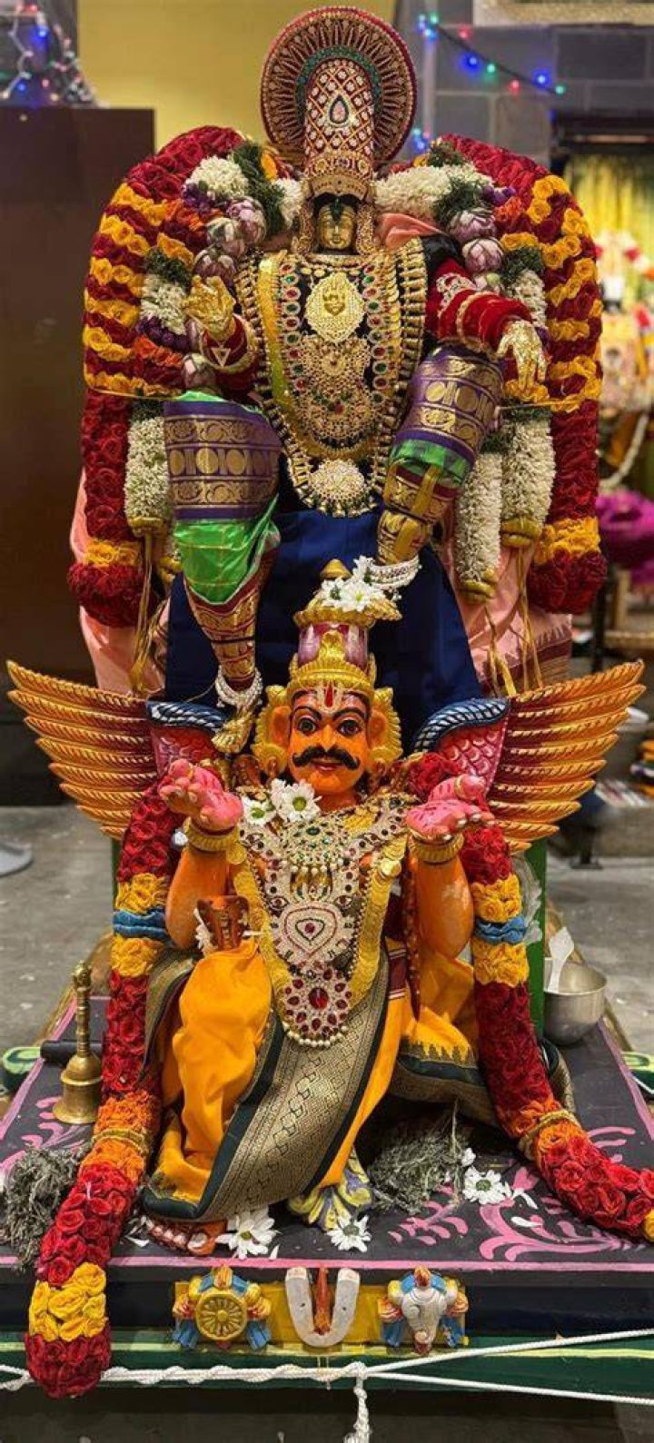 Trimurti Temple Devasthanam A Traditional South Indian Temple at