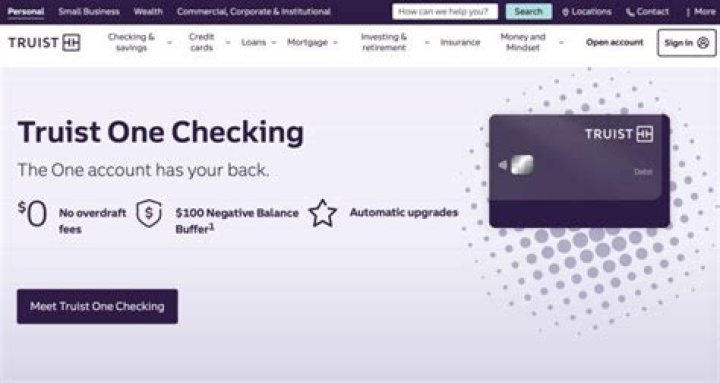 Truist Bank Truist One Checking
