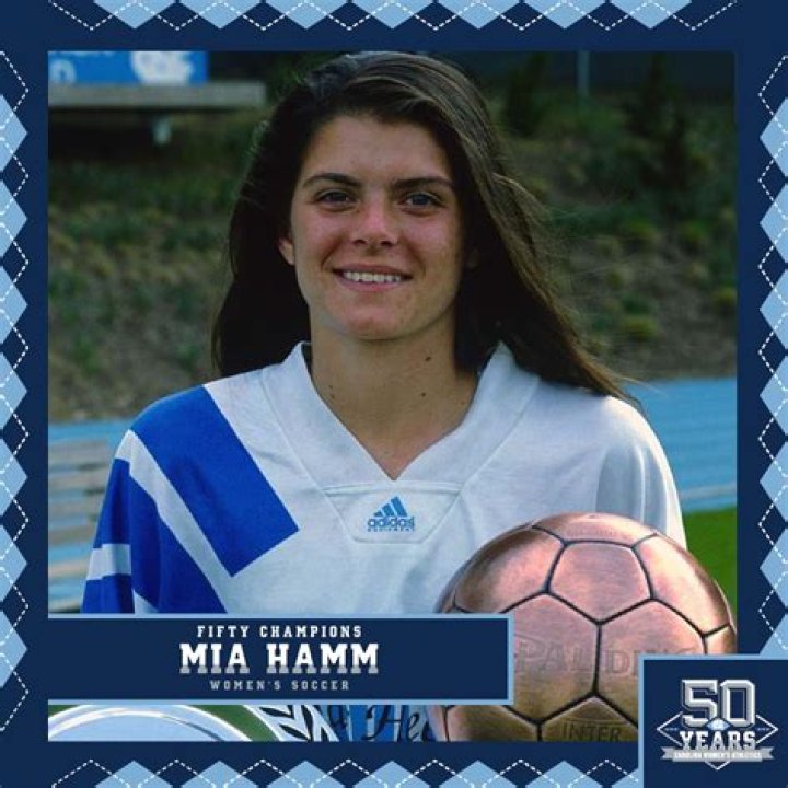 U.S. Soccer Great Mia Hamm espnW&rsquo;s Top Female Athlete of Past 40 Years