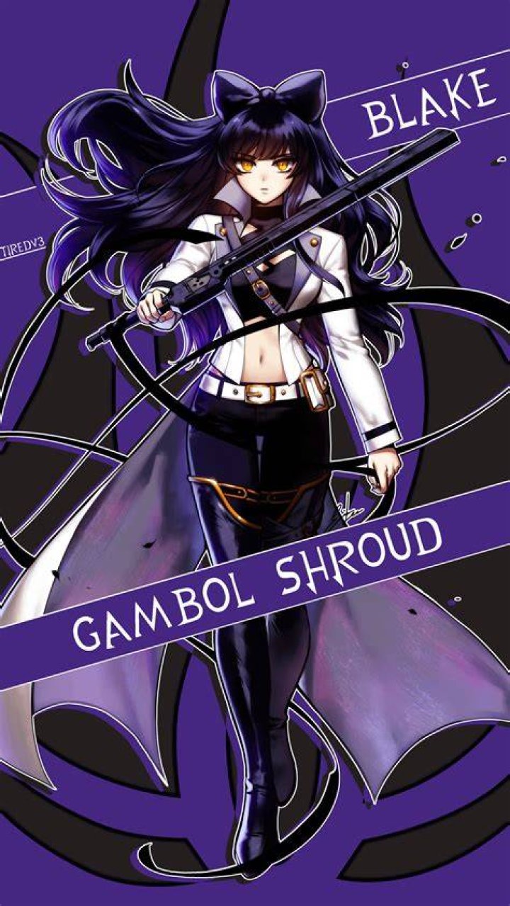 Wallpaper Blake Belladonna, RWBY, nekomimi, black hair 1920x1080