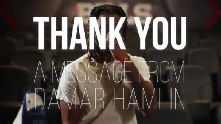 Watch: Bills safety Damar Hamlin squashes cloning rumors releasing video with thank you message