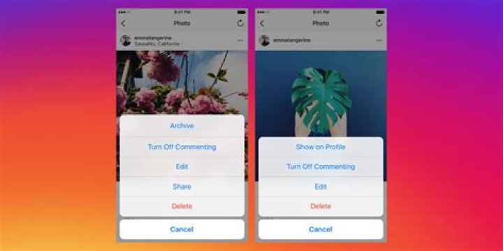 What Archiving An Instagram Post Means & How To Archive One Informone