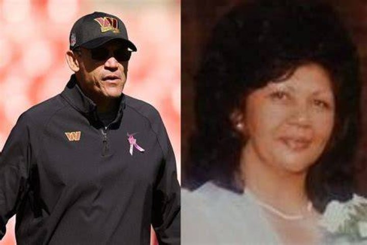 What happened to Ron Rivera's mother? Commanders HC gets emotional