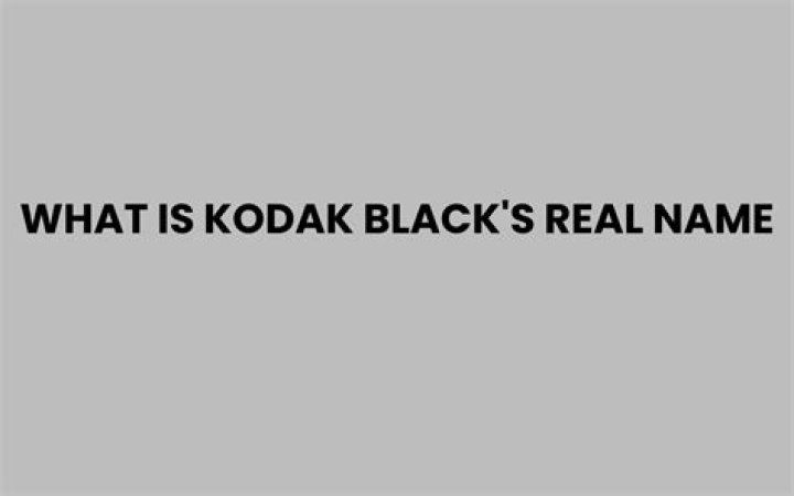 What is Kodak Black's Net Worth in 2019 and Why Did He Change His Name?
