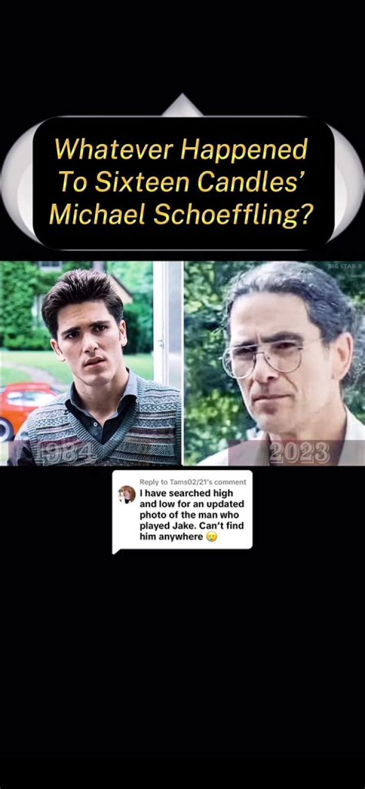 Whatever Happened To Sixteen Candles' Michael Schoeffling? Ned Hardy