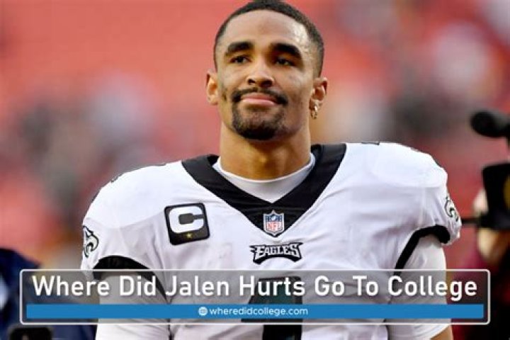 Where did Jalen Hurts go to college? Eagles QB has an Alabama vs