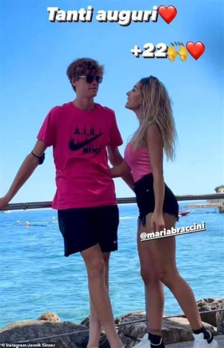 Who is Jannik Sinners girlfriend, Maria Braccini?