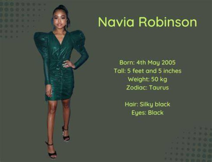 Who is Navia Robinson? Age, family, height, movies and TV shows