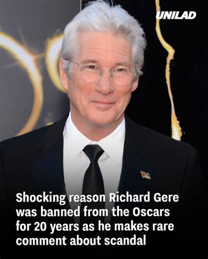 Why Has Richard Gere Been Banned from the Oscars?
