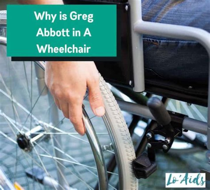 Why is Greg Abbott in a wheelchair? How he overcame an accident