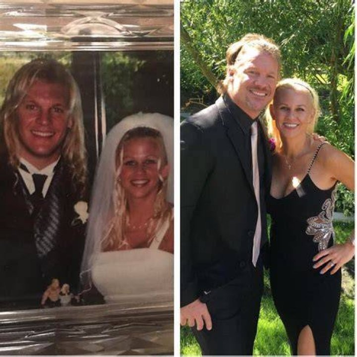 WWE legend Chris Jericho (Chris Irvine) and his wife Jessica Lockhart