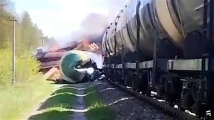 You've Never Seen Anything Like This Railroad Tank Car Implosion