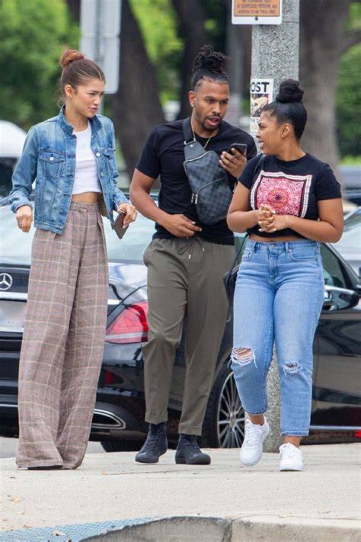 Zendaya With Her Brother Austin at the Granville Restaurant in Burbank