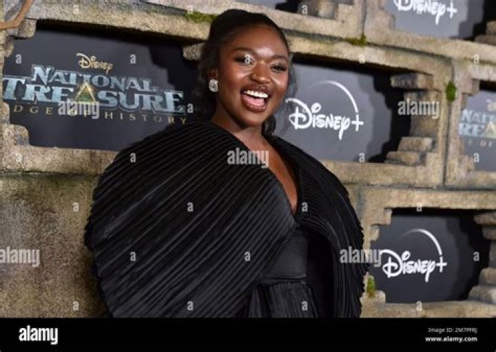 Zuri Reed with National Treasure Edge of History Cast